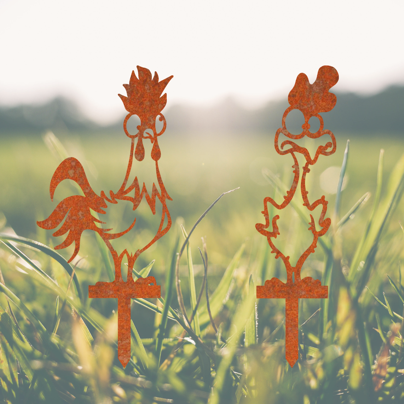 Henne Kakel und Henne Kloekie